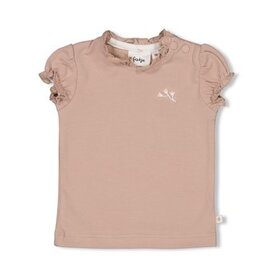 Feetje T-Shirt - Delicate Flower - Taupe