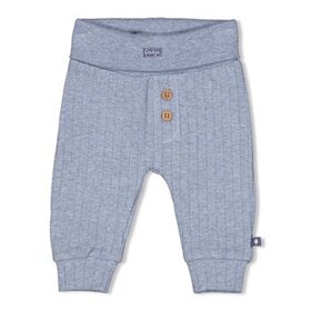 Feetje Broek rib - Blue Ocean - Blauw Melange