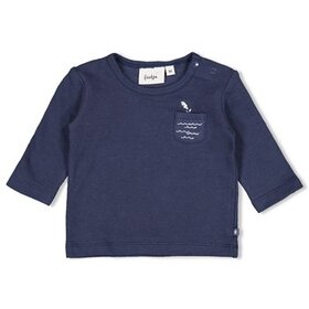 Feetje Longsleeve - Blue Ocean - Indigo