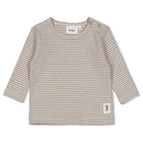 Feetje Longsleeve Rib Streep Sea Sweeties - Grijs