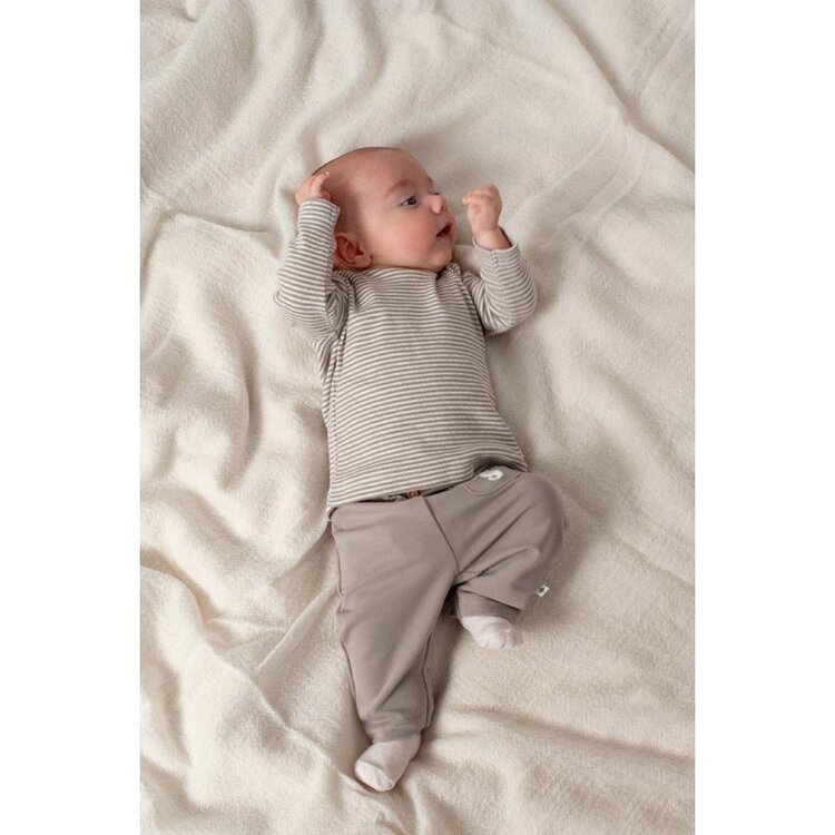 Feetje Longsleeve Rib Streep Sea Sweeties - Grijs