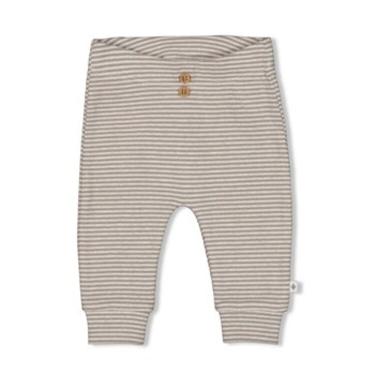 Feetje Broek rib streep - Sea Sweeties - Grijs