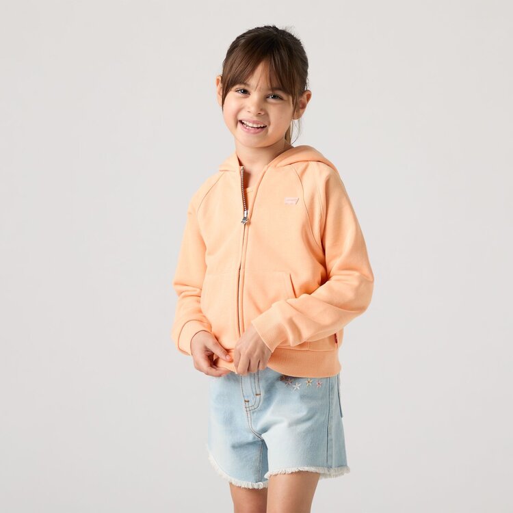 Levi's Full Zip Vest - Peach Cobbler