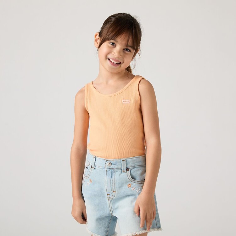 Levi's Batwing Patch Tank Top - Peach Cobbler