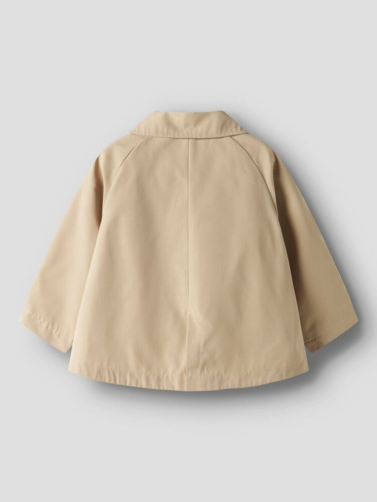 Lil'Atelier Amadelin Loose Long Jacket - Safari