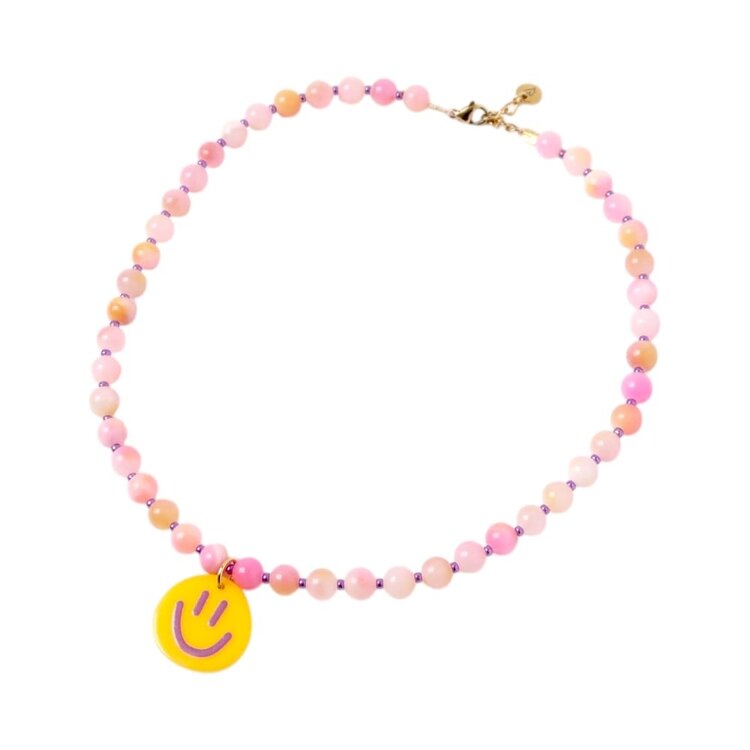 LOVEissue Necklace - Big Yellow Smiley