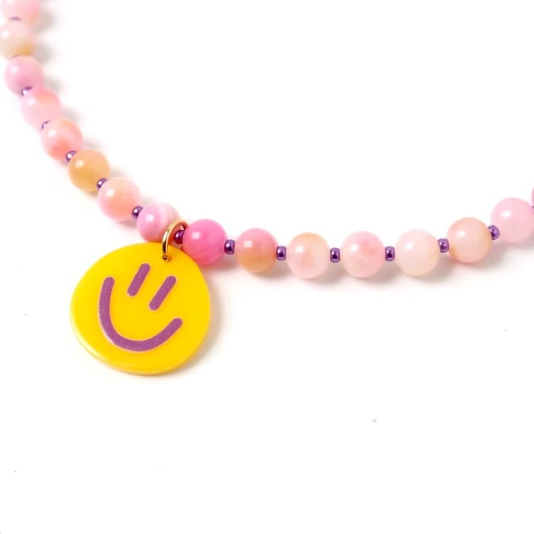LOVEissue Necklace - Big Yellow Smiley