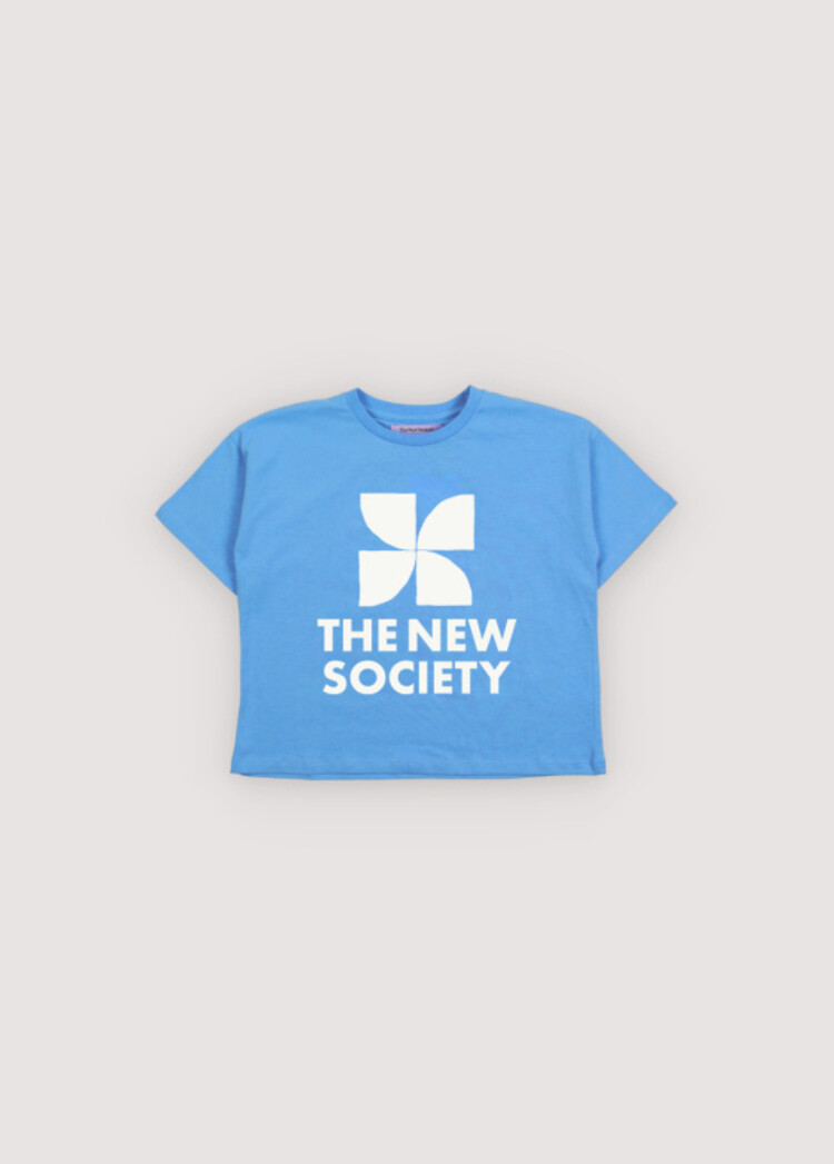 The New Society TNS Logo T-Shirt - Iris Whisper