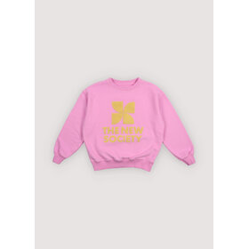 The New Society TNS Logo Sweatshirt - Pink Lavander