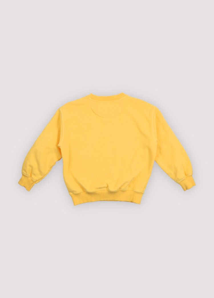 The New Society Maca Sweatshirt - Mimosa Yellow