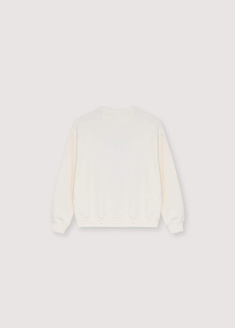 The New Society TNS Logo Teen Sweatshirt - Ecru