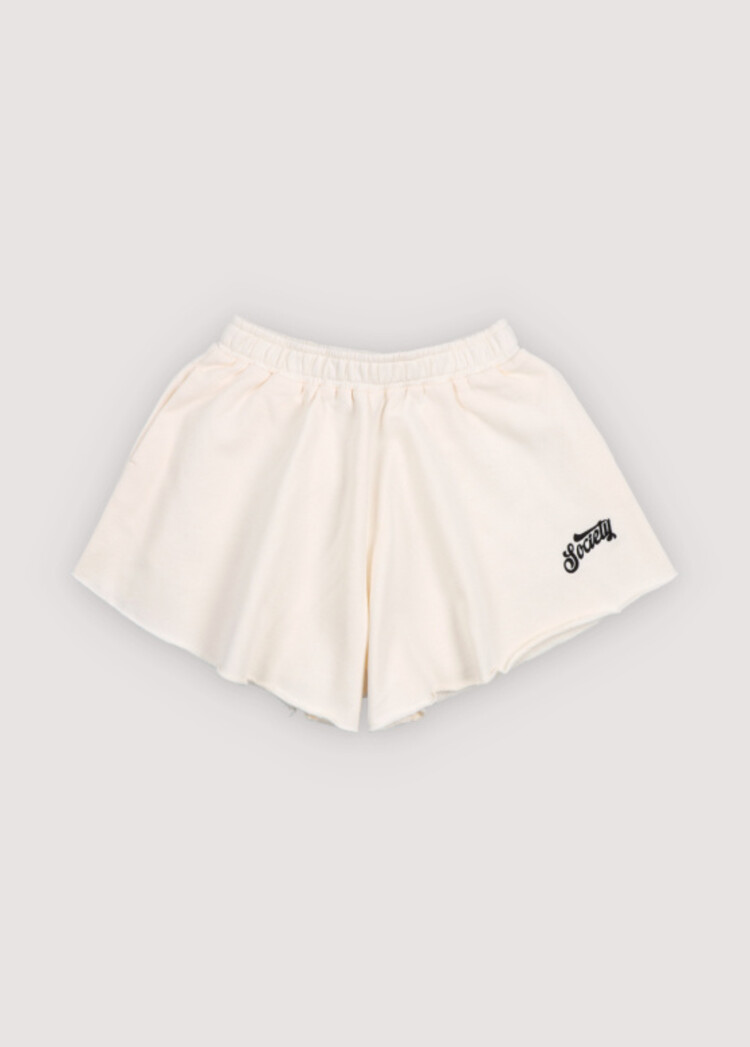 The New Society Mazus Teen Short - Ecru