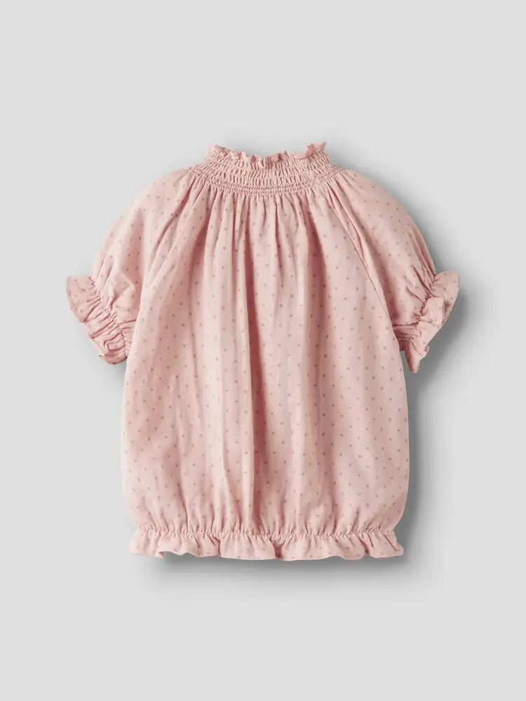 Lil'Atelier Dembe ss Loose Shirt - Peach Whip