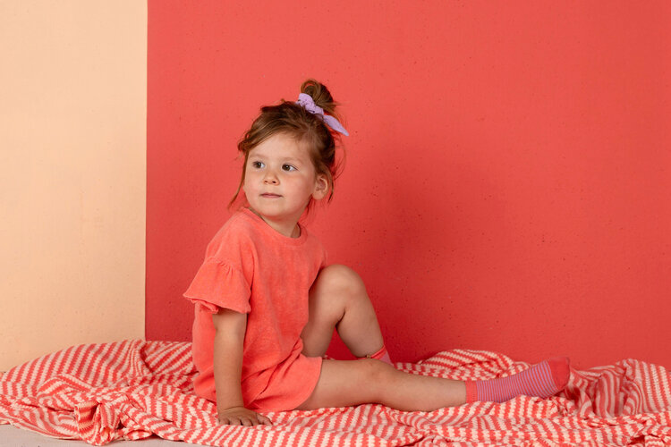 Nixnut Fly Shirt Terry - Coral