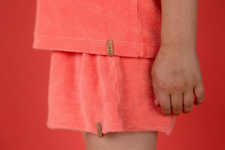 Nixnut Fly Shirt Terry - Coral