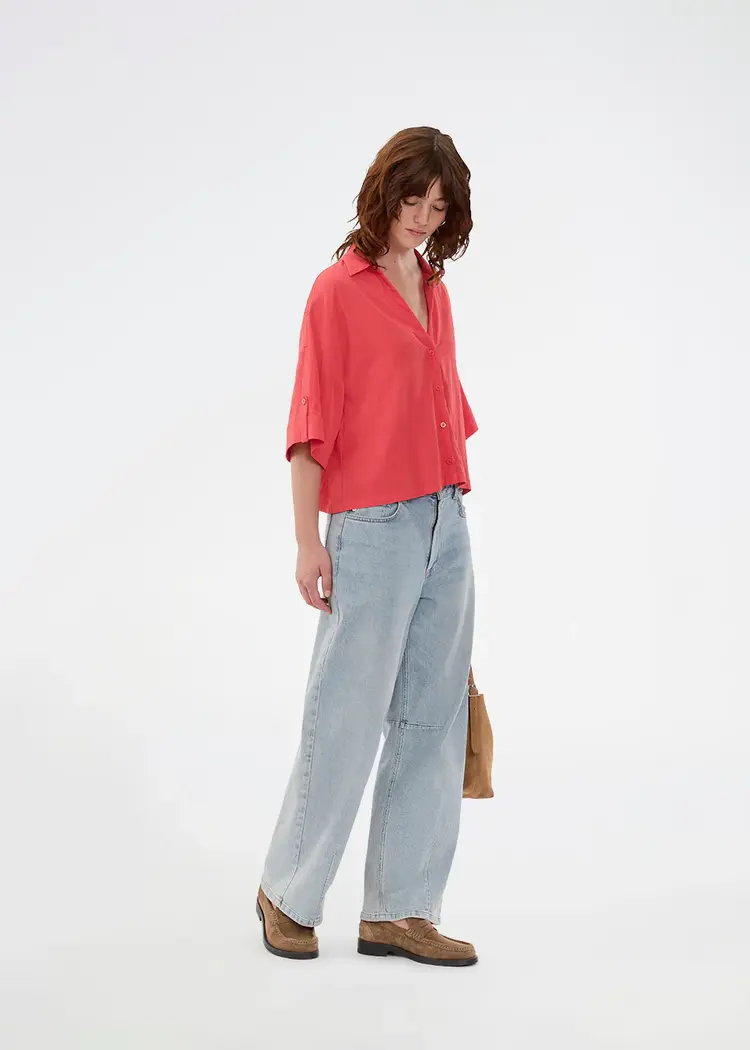 Modström Uddin Shirt - Hibiscus