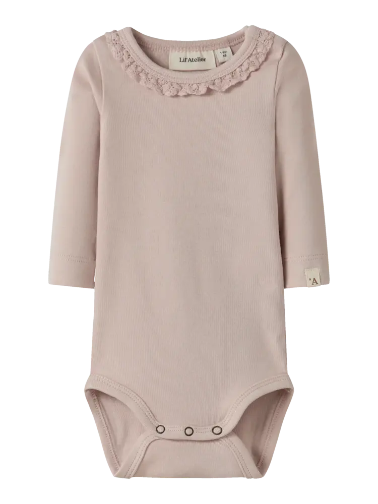 Lil'Atelier Baby Flayo LS Body - Peach Whip