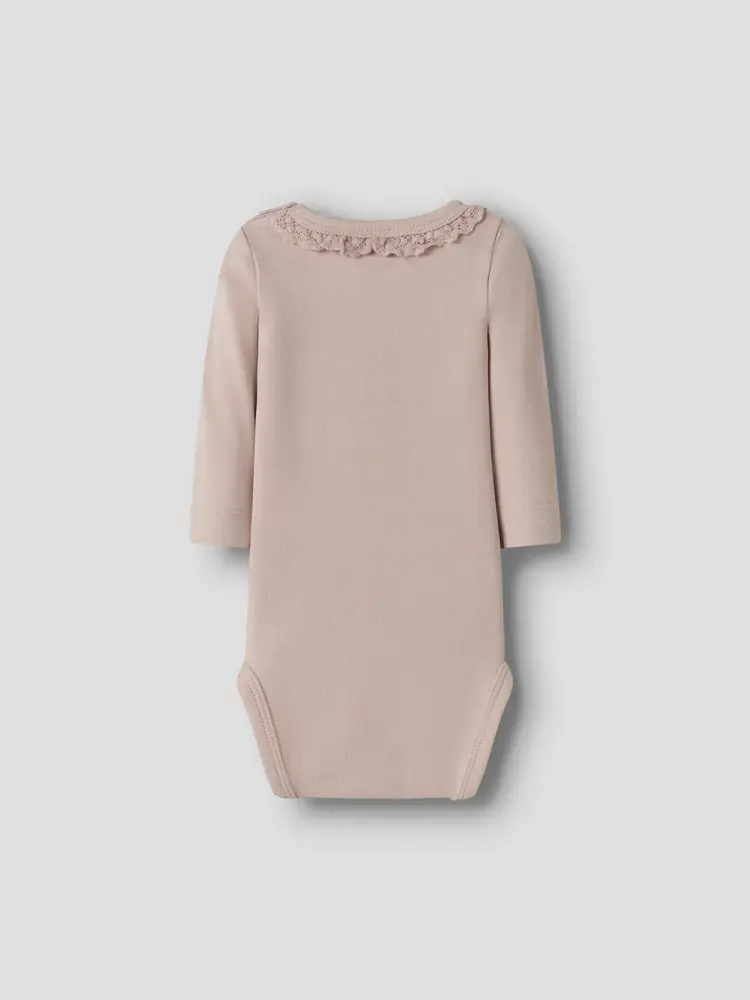 Lil'Atelier Baby Flayo LS Body - Peach Whip