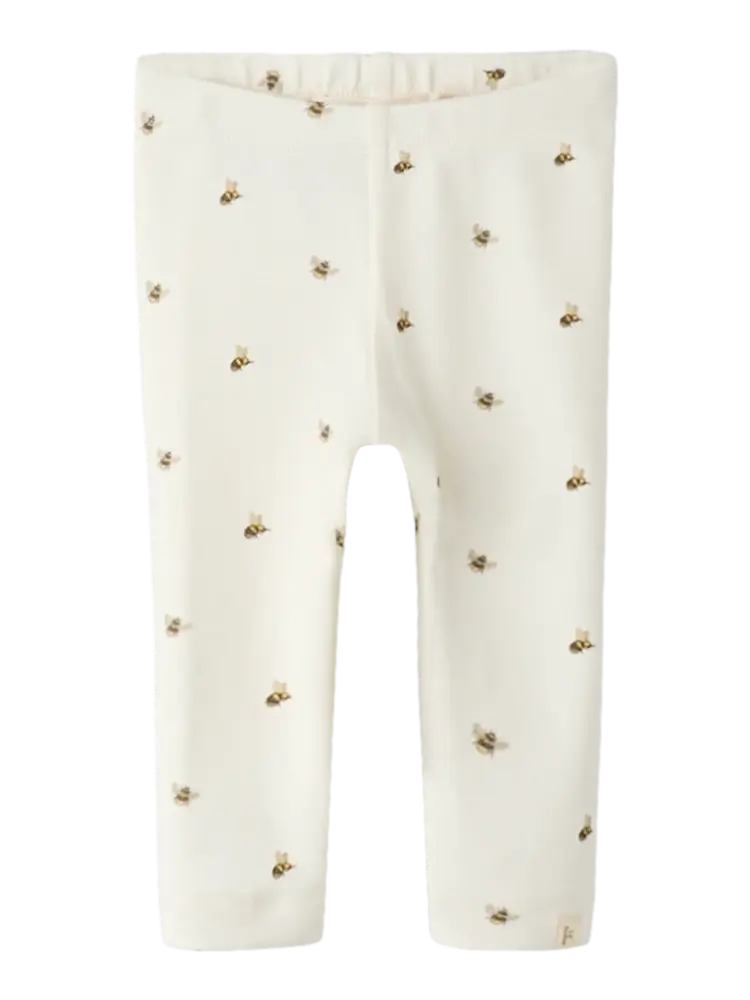 Lil'Atelier Baby Gayo GNO Slim Legging - Coconut Milk