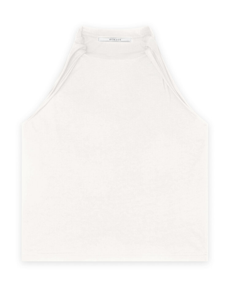 Homage Twisted Top - Off White