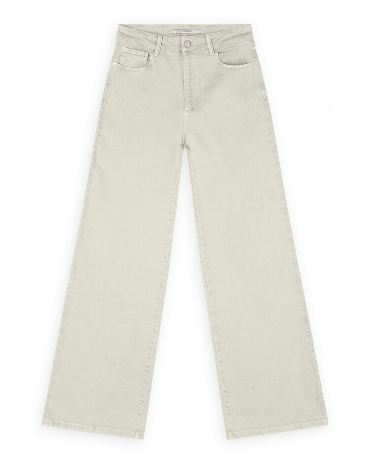 Homage James - Colored Wide Leg Jeans - Washed Pistachio