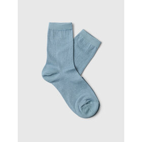 Selected Kim Socks (38-41) - Dusty Blue