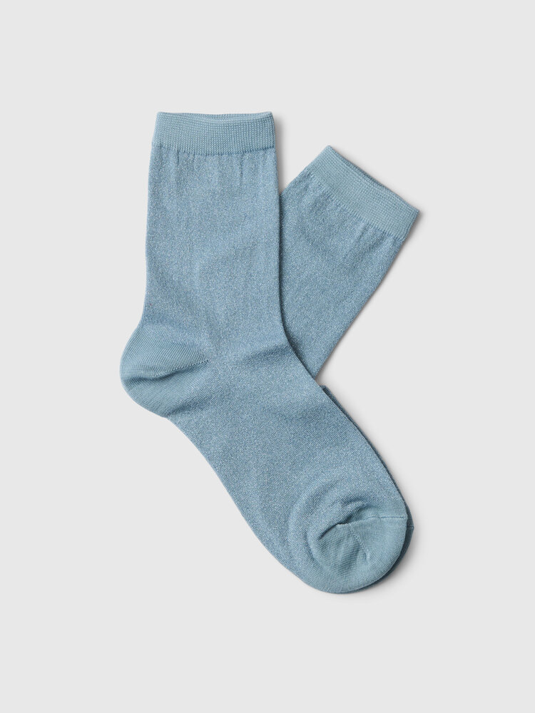 Selected Kim Socks (38-41) - Dusty Blue