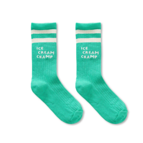 Sproet & Sprout Socks Ice Cream Champ - Jade Green