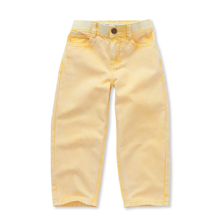 Sproet & Sprout Denim Pants - Pastel Yellow