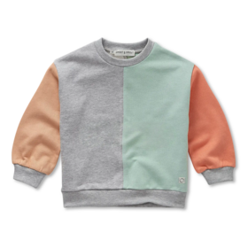 Sproet & Sprout Sweatshirt Colourblock - Silt Green