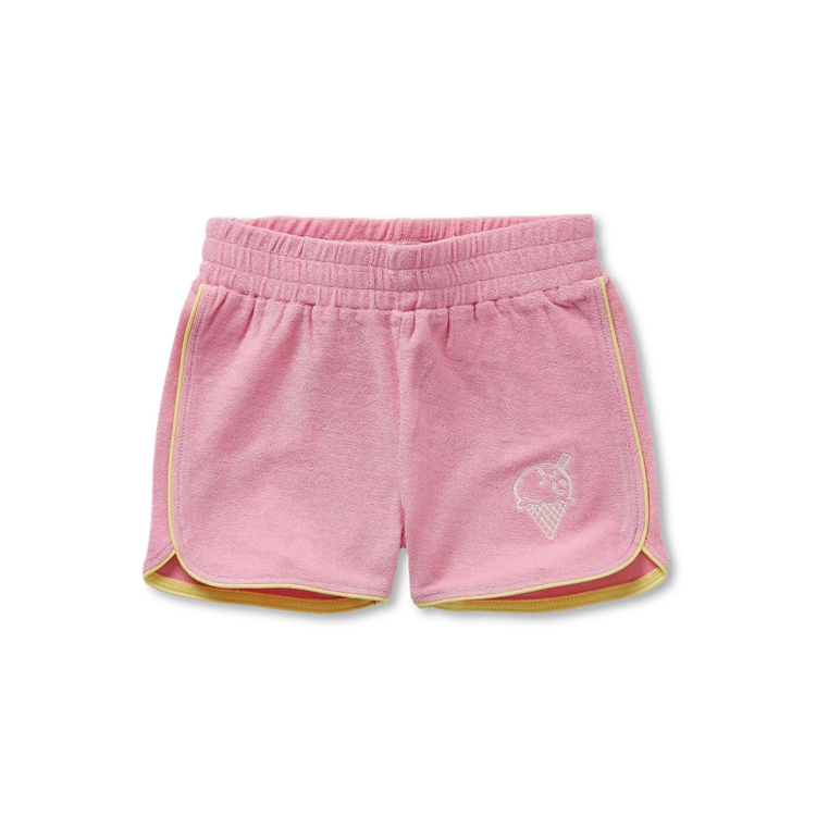 Sproet & Sprout Terry Sport Shorts - Podium Pink