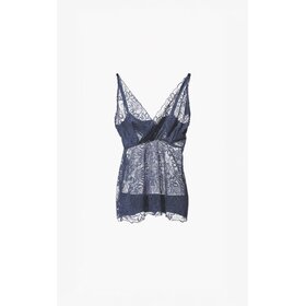 Aimée The Label ViviaS6 Lace Top - Blue