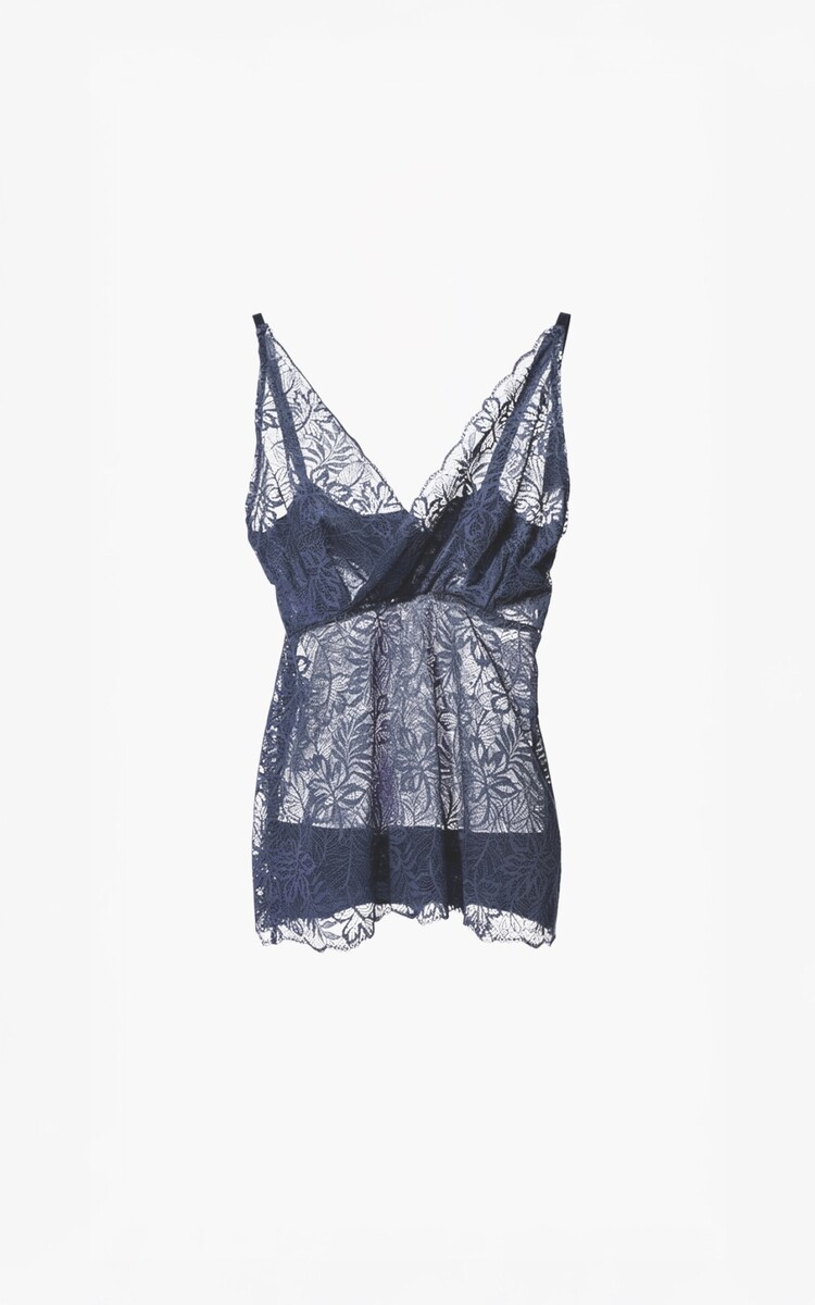 Aimée The Label ViviaS6 Lace Top - Blue
