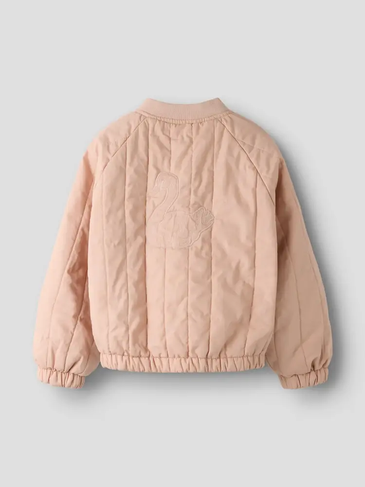 Lil'Atelier Lio Bomber Jacket - Cameo Rose