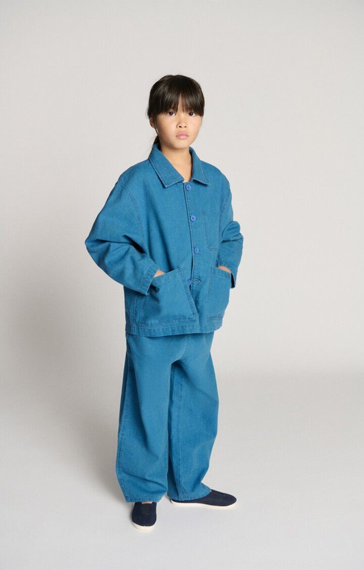 American Vintage Comow Pantalon- Stone Blue