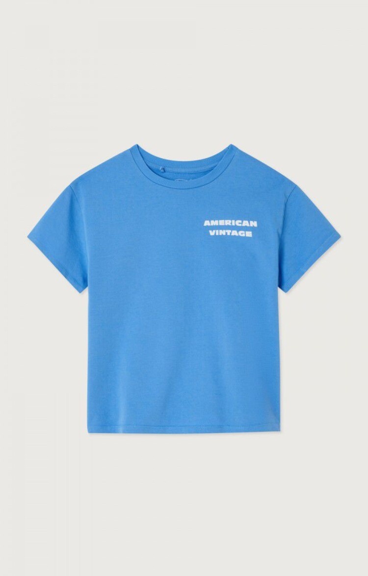 American Vintage T-Shirt Fizvalley - Celeste Vintage