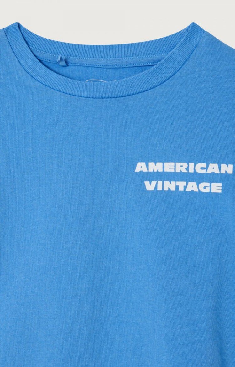 American Vintage T-Shirt Fizvalley - Celeste Vintage