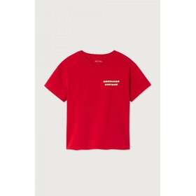 American Vintage T-Shirt Fizvalley - Rubis Vintage