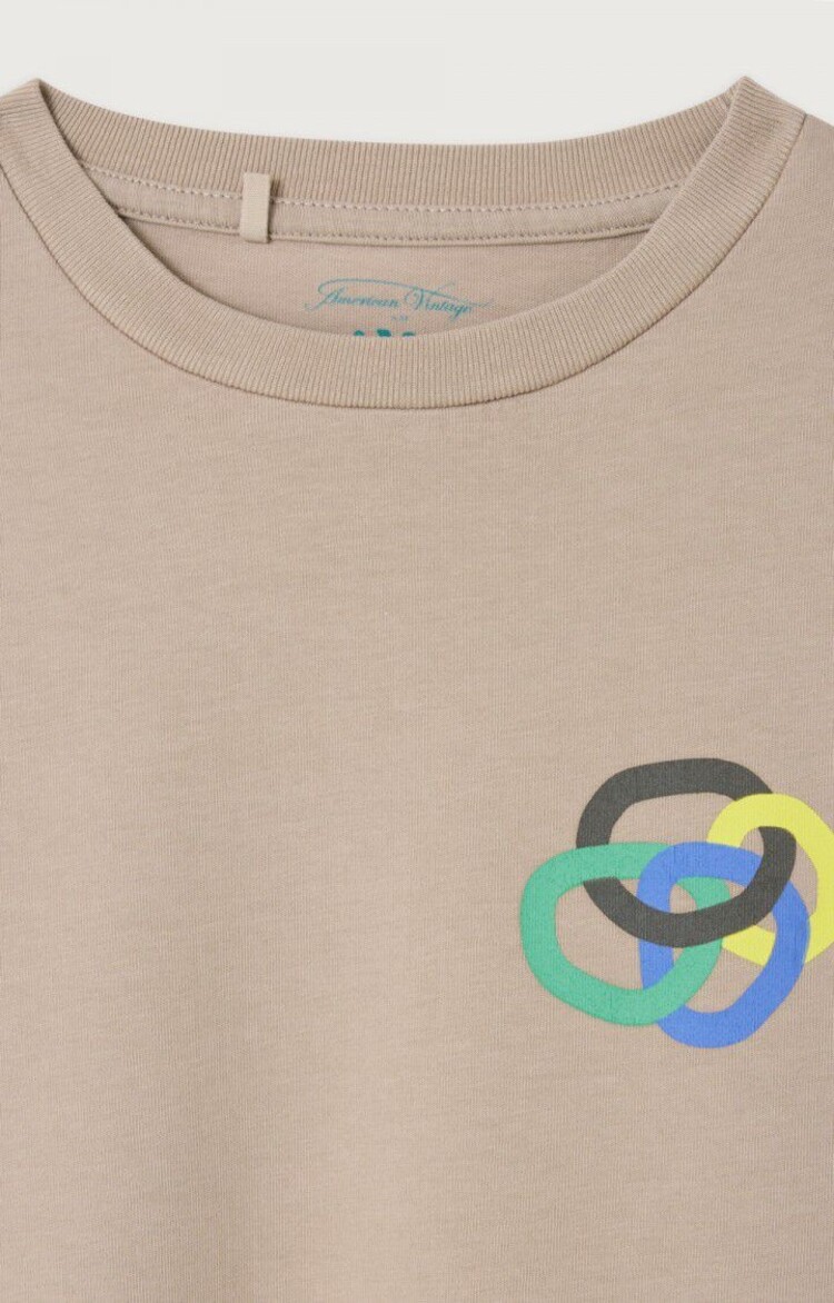 American Vintage T-Shirt Fizvalley - Seigle Vintage