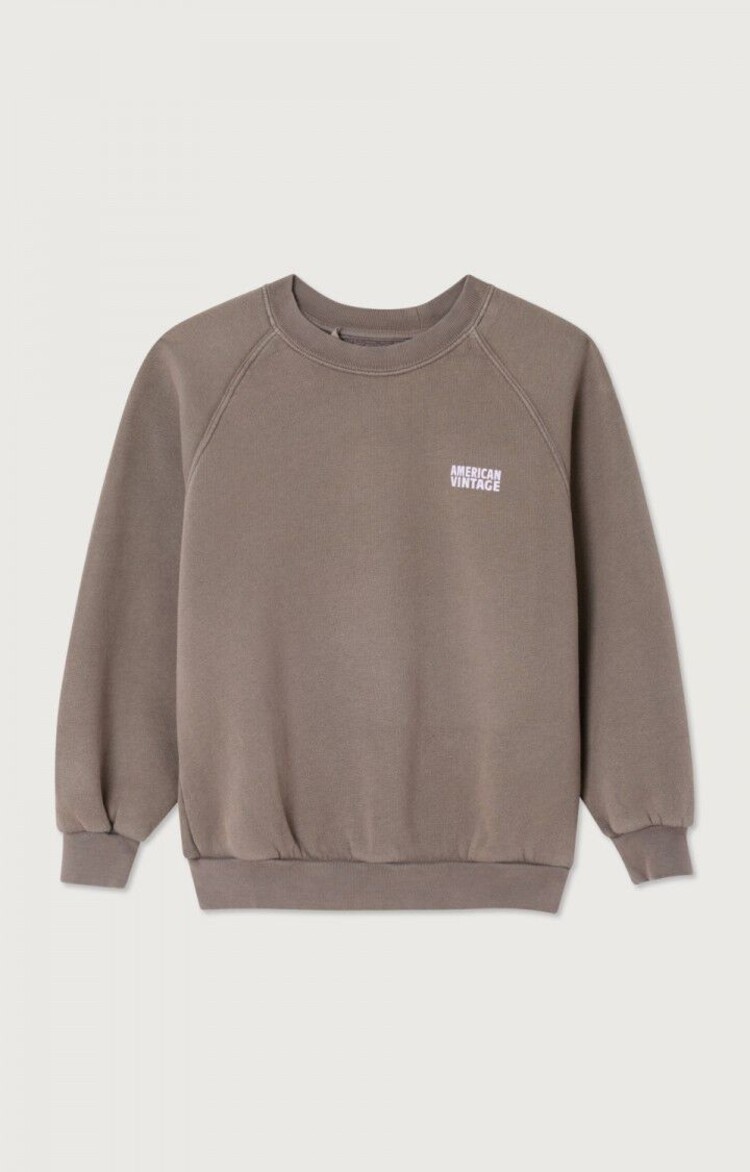 American Vintage Izubird sweat - Cendre Vintage