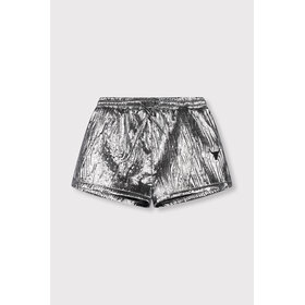 Alix the label Kids Woven Silver Shorts - Silver