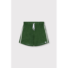 Alix the label Kids Knitted Terry Shorts - Green