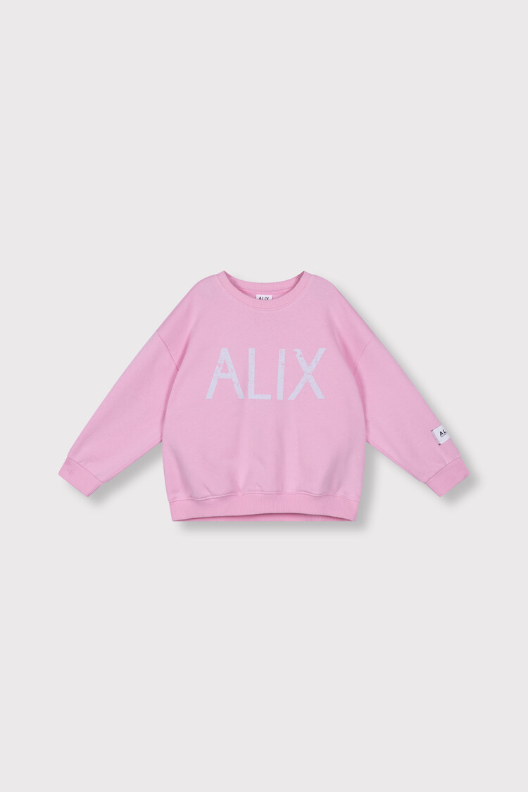 Alix the label Kids Knitted On Tour Sweater - Pink