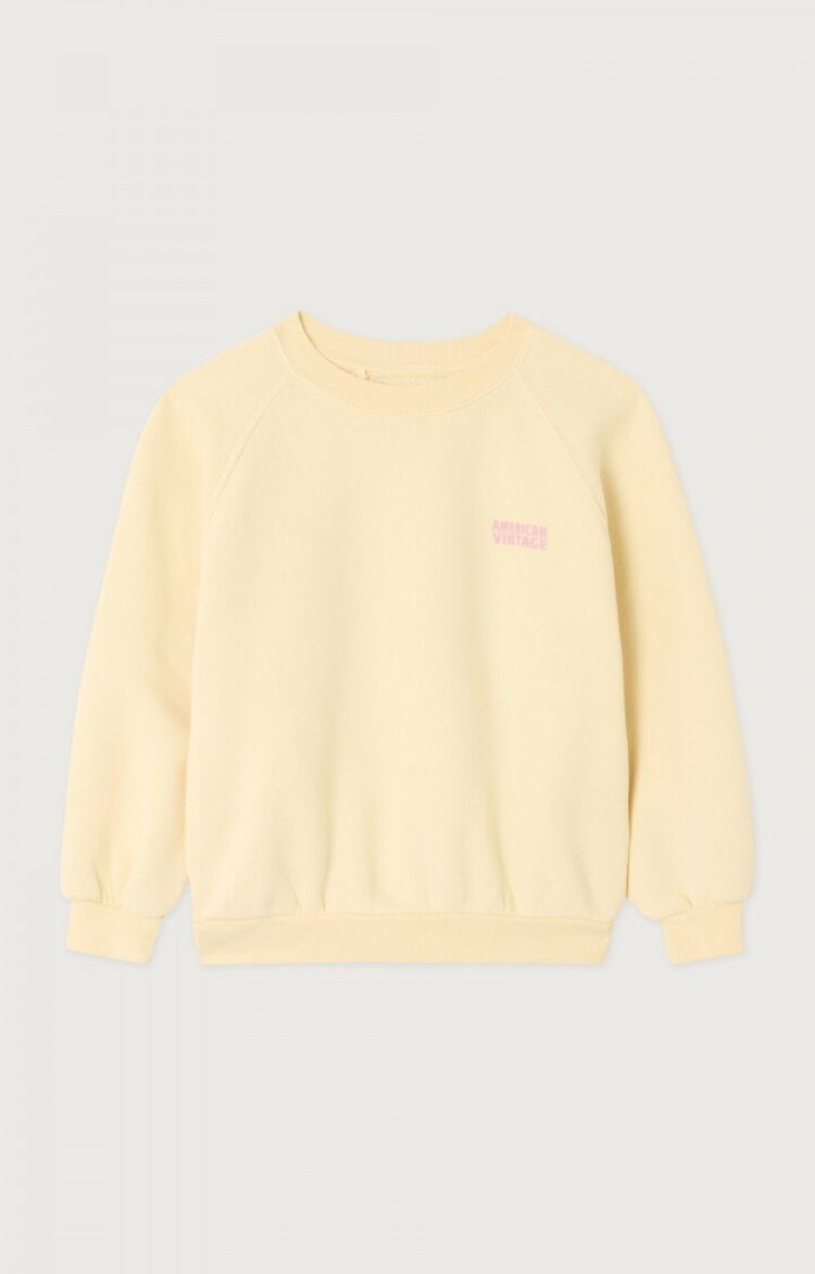 American Vintage Izubird  sweat - Vanilla Vintage