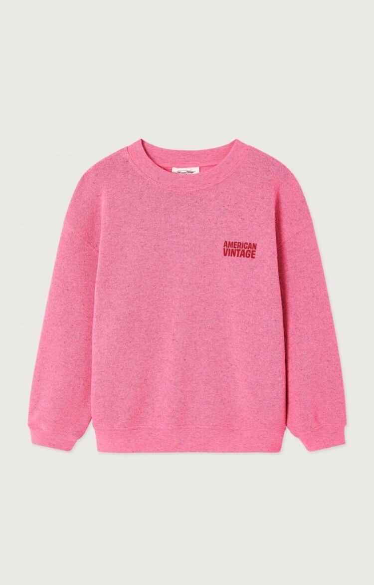 American Vintage Evona Sweater - Framboisine