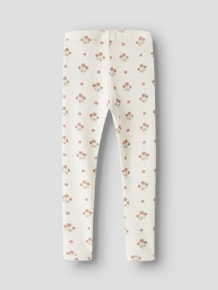 Lil'Atelier Baby Layo Slim Legging Flower Pink