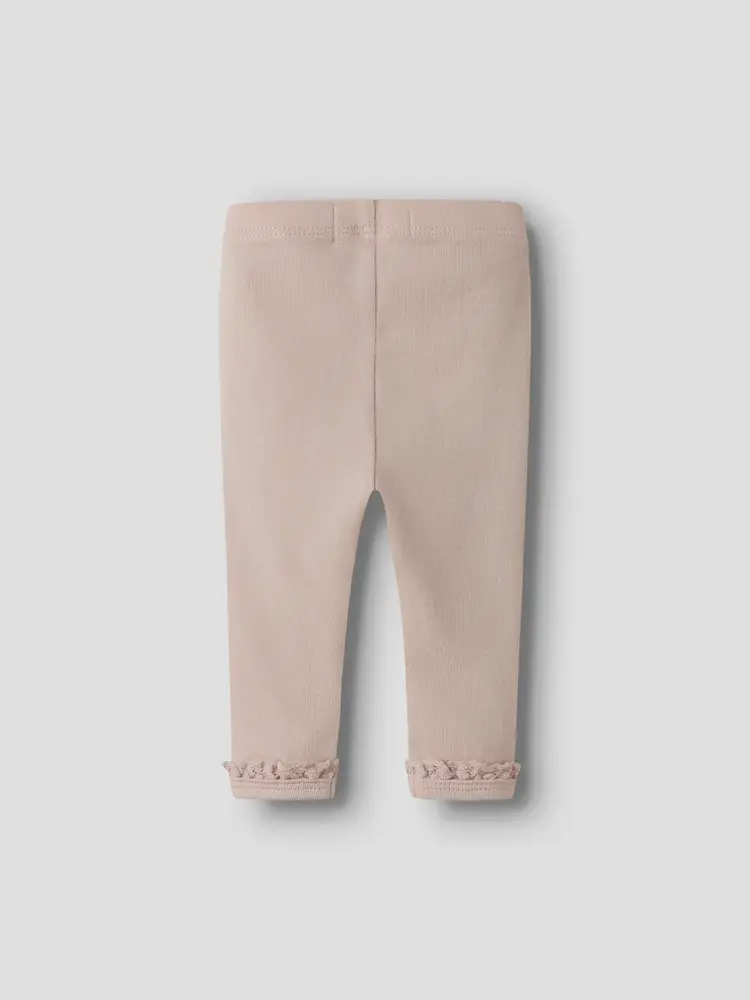 Lil'Atelier Baby Layo slim legging - Peach Whip