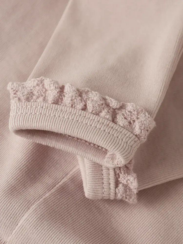 Lil'Atelier Baby Layo slim legging - Peach Whip