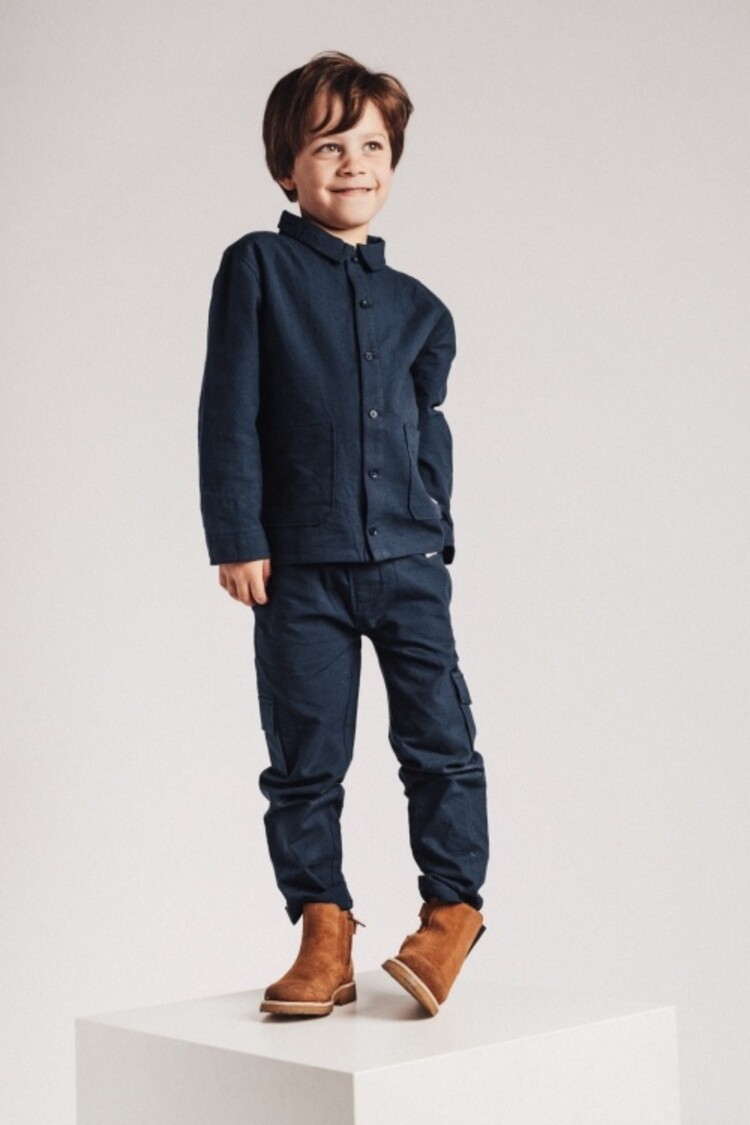 Baje studio Mace Blouse - Dark Blue