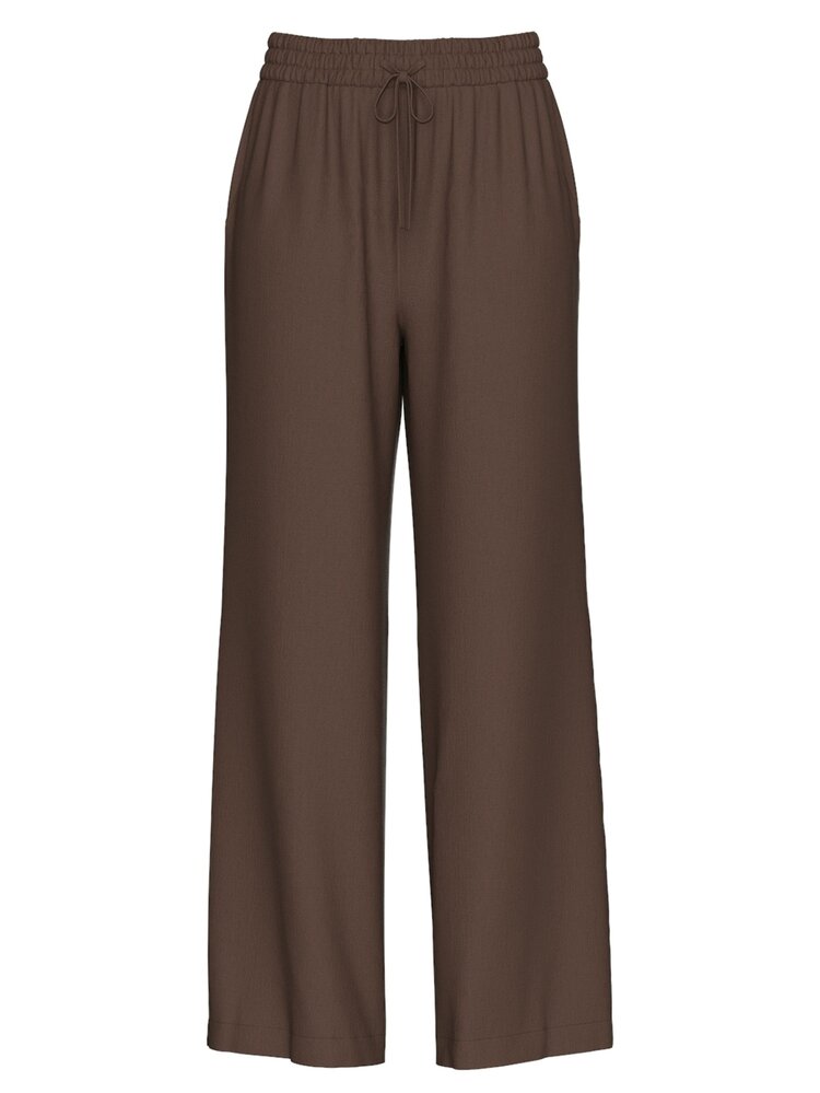 Selected Gulia Long Sun Pant Noos - Chocolate Chip